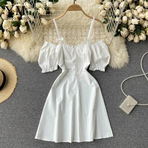 EAEOVNI Off-the-shoulder Summer Dresses