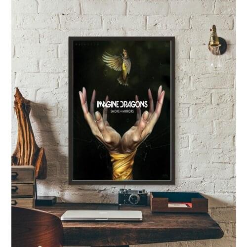 Imagine Dragons Music Album History Canvas Painting Posters And Prints Wall Art Picture Decoration Home Decor Plakat