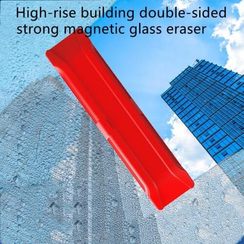 Long Double Side Glass Cleaning Brush Magnetic Window Cleaner Magnets Household Glass Wiper Cleaning Tools for Washing Window
