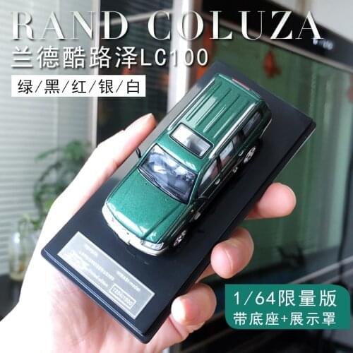 LC100 1/64 Toyota Land Cruiser Limited-Edition Model Simulation Alloy Car