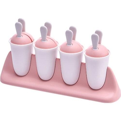 Ice Cream Sorbet Mould Ice Cream Tubs Mold Household Popsicle Mould Popsicle