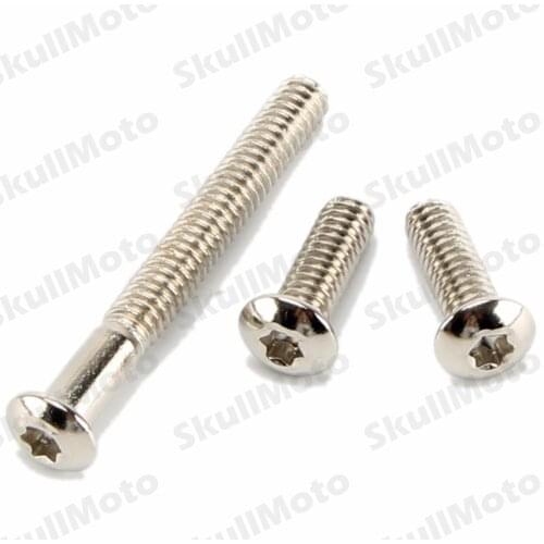 Motorcycles Stainless Steel Windscreen Windshield Trim Torx Bolts Kit For Harley Touring Street Electra Glide 2014 2015 2016