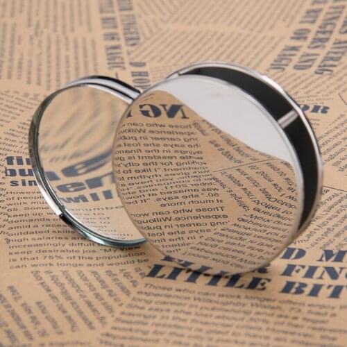 Germany process metal folding handheld high-definition magnifier 10 times, children, students, the elderly read 20 times portabl