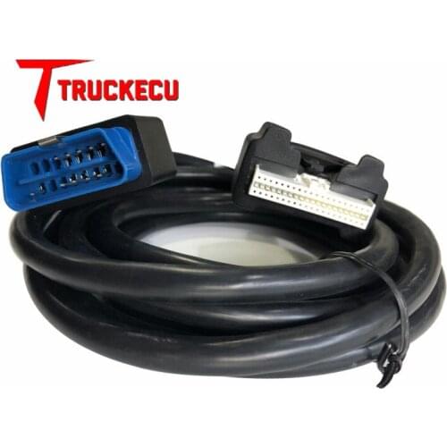 OBD2 cable Vcads 88890026 OBD 16 pin Cable forVolvo vcads interface 88890020 / 88890180 forvolvo truck excavator diagnostic