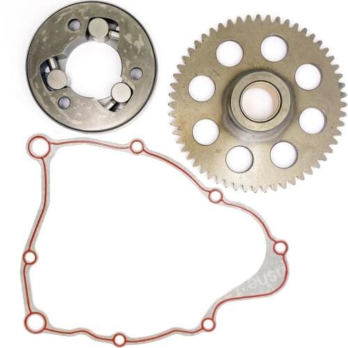 One Way Starter Clutch, Gear, gasket For TIMBERWOLF BIG BEAR BEAR TRACKER 250