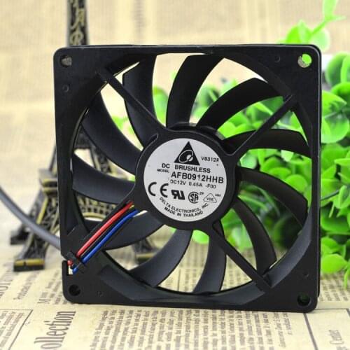 FOR DELTA Delta 9015 9cm DC12V 0.45A -F00 AFB0912HHB Cooling Fan