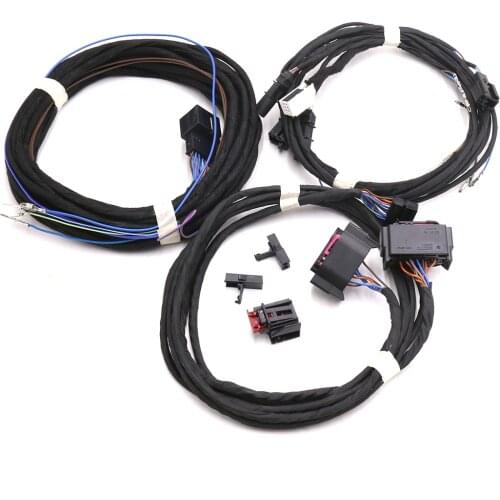 Blind Spot Side Assist Lane Change Wire cable Harness USE For VW AUDI A4 B8 Q5 A5 B8 Facelift