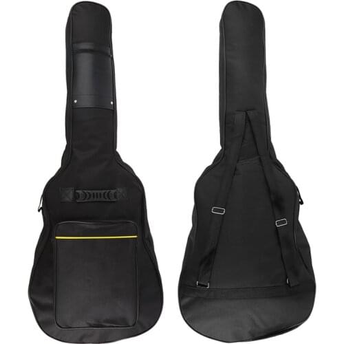 41" 40" Acoustic Guitar Backpack Gig Bag Guitar Case Padded Backpack Guitar Cas Ultralight Waterproof Double Straps Dropshipping