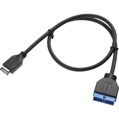 USB3.1 Type-E Male to USB3.0 IDC 20Pin Female Extension Cable Converter Cord for ASUS Adapter