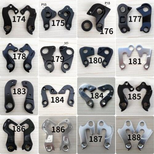 2PCS Bicycle Rear Derailleur Hanger Mech Dropout For Giant Orbea Trek Cube Hanger Extend GT Zaskar Number 174-188