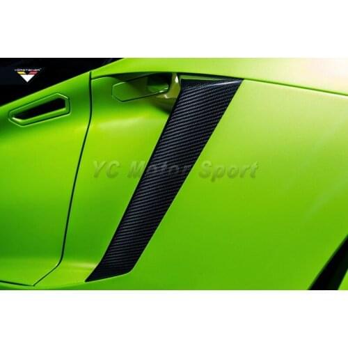 Dry Carbon Fiber OEM Style Air Duct Fit For 2011-2014 Aventador LP700 Rear Fender Side Airduct Air Intake Surround