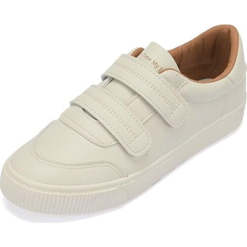 Velcro small white shoes womens canvas shoes 2020 spring new wild ins autumn shoes explosion models Korean version