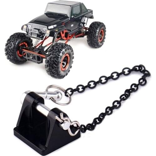 1:10 RC Rock Crawler Tow Shackle Metal Trailer Hook for Axial SCX10 90046 RC4WD