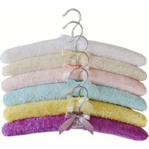 10pcs/lot clothes hangers women cloth hanger multicolor hangers rack 38cm