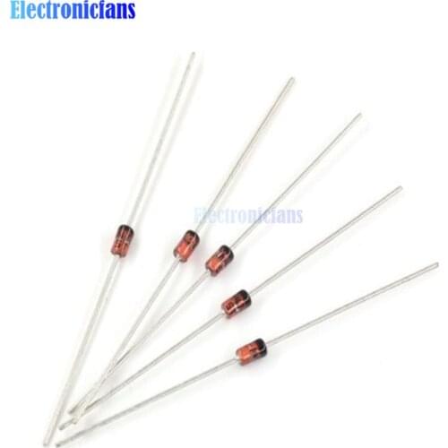 100pcs/lot Zener Diodes 1N4740A 1W 10V 1N4740
