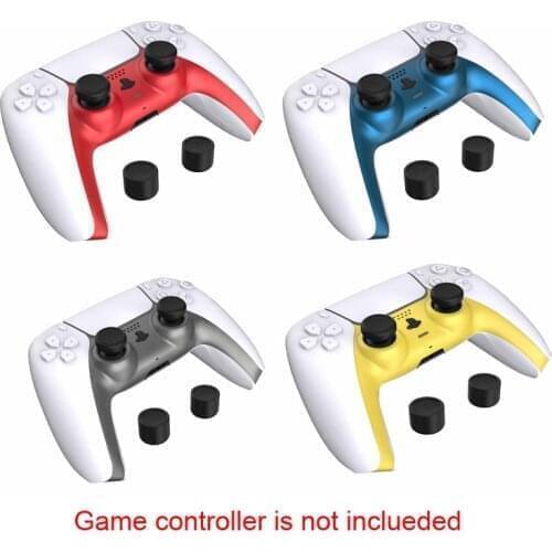 100pcs With joystick capDecorative Clip Cover Clamp Controller Middle Decorative Cover plate Strip Skin Shell for PS5 Gamepad