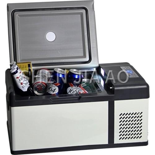 15L car refrigerator Fast icing freezing small refrigerator 12V/24V/220v truck/car/home use mini portable fridge