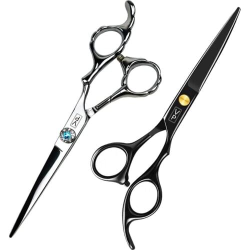 6.0 Professional Barber Scissors 440C Hairdressing Scissors Hair Thinning Shears Salon Hair Cutting Scissors Set