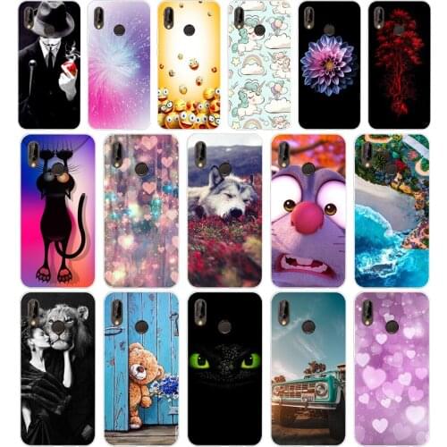 C Huawei P20Lite Case 5.84inch Huawei P20 Lite Soft Rubber TPU Silicone Back Phone Case For Huawei P30 Lite PRO Cover Bag Cases