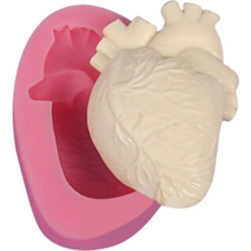 Soap Molds Halloween Heart Mold Silicone Mold 3D Christmas Silicon Vacuum Chamber Dcoration Tools Cake Mould