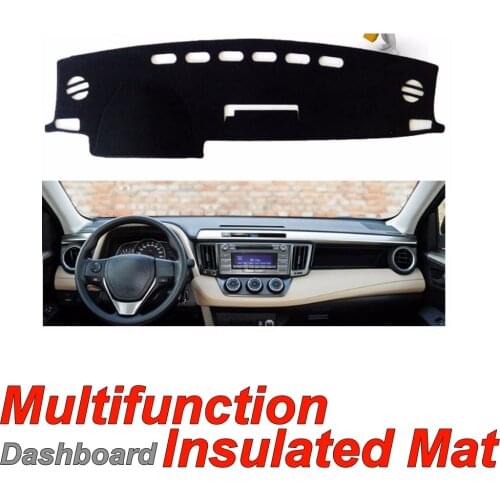 Dashboard Mat Original Factory Shape pad Protection Cover Carpet Dashmat Special Model For Toyota RAV4 RAV-4 XA40 2013~2016