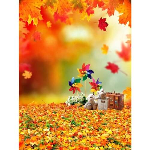 Life Magic Box background photography Maple leaf for photos photography backdrops for photo studio S-1763