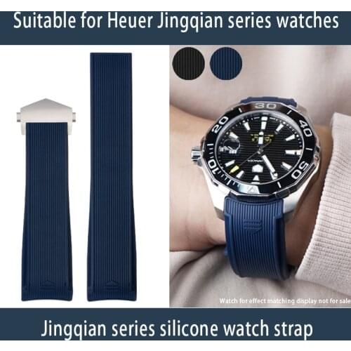 22mm new rubber strap waterproof Bracelet Chain is suitable for Royal aquarium 300 way201b calibre 5 accessories