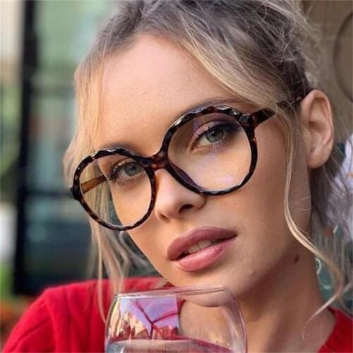 Blue Light Glasses Men Gaming Computer Glasses Round Transparent Eyewear Frame Anti Blue ray Eyeglasses Women Vintage Designer