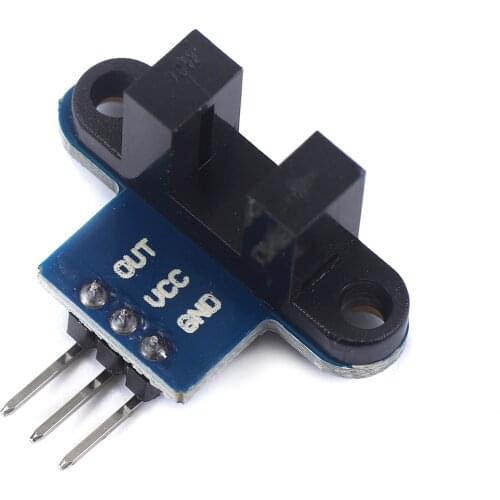 5pcs IR Infrared Slotted Optical Speed Measuring Sensor Detection Optocoupler Module For Motor Test