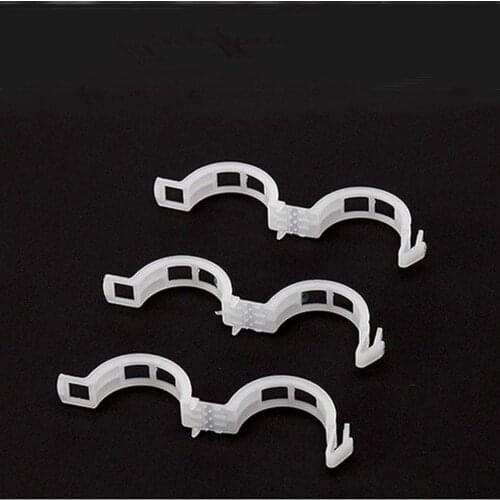 50/100 Pcs Plastic Plant Support Clips for Tomato Hanging Trellis Vine Connects Plants Greenhouse Vegetables Garden Ornament