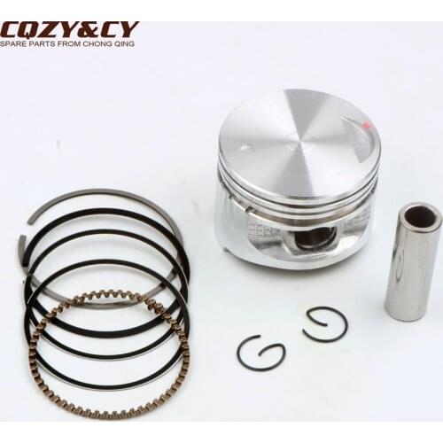 Scooter 57mm/15mm piston kit for Piaggio Liberty 125 Fly Eu3 Skipper Typhoon 125cc 2V 4-stroke engine