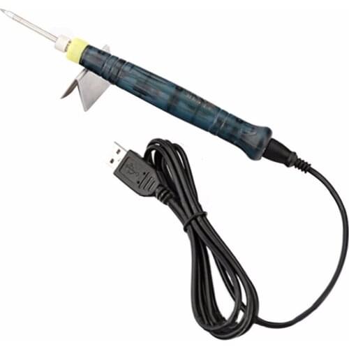 2018 Hot Sale Quality Mini Portable USB 5V 8W Electric Powered Soldering Iron Pen/Tip Touch Switch