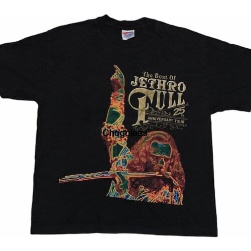 Rare Design Vintage Rock Band Jethro Tull T shirt 1990s