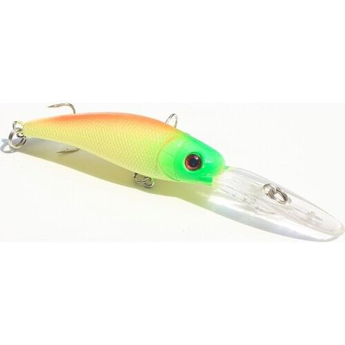 1pc 10CM 7.8G Fishing Lure Deep Swim Hard Bait Fish Artificial Baits Minnow Winter Fishing Wobbler Japan Pesca isca artificial