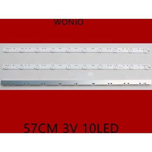 3PCS/lot LCD TV LED Back light D304PHHB01F5B KJ315D10-ZC14F-03 303KJ315031 D227PGHBYZF6A E348423 1PCS=10LED 570mm