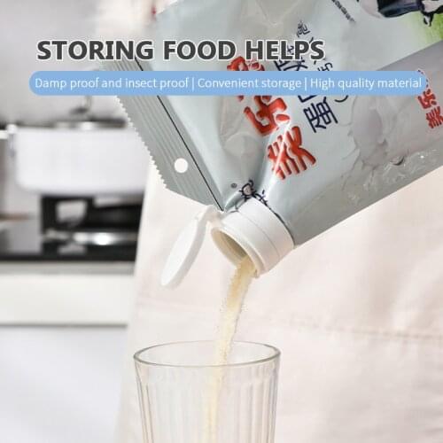 PP Storage Bag Clip Moisture-proof Fresh-keeping Oatmeal Chips Salt Snack Sealing Clip Food Saver Home Travel Kitchen Tools
