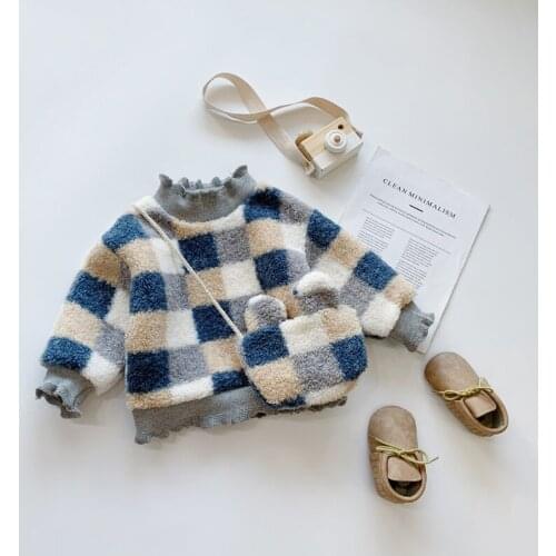 2020 Winter Casual Solid Clothes Long Sleeve Sweatshirt For Girls High Quality Fashion Sweatshirt For Children