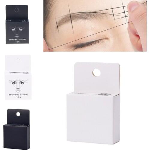 1PCS Eyebrow Marker Thread Brow Positioning Tool Microblading Mapping String Permanent Makeup Pre-Inked Accessory
