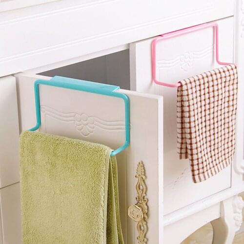 Towel Racks for Bath Kitchen 1PC High Quality Towel Rack Hanging Holder Bathroom Cabinet Cupboard Towel Hanger