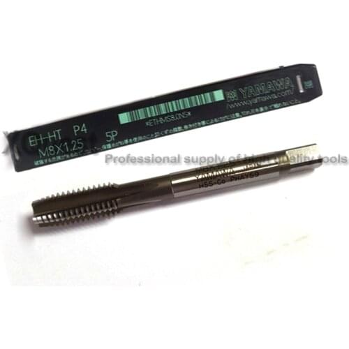 1PCS YAMAWA EH-HT HRC30 TO HRC45 Straight Fluted Taps M3 M4 M5 M6 M8 M10 M12 Right Hand Machine taps for heat treated Die steel