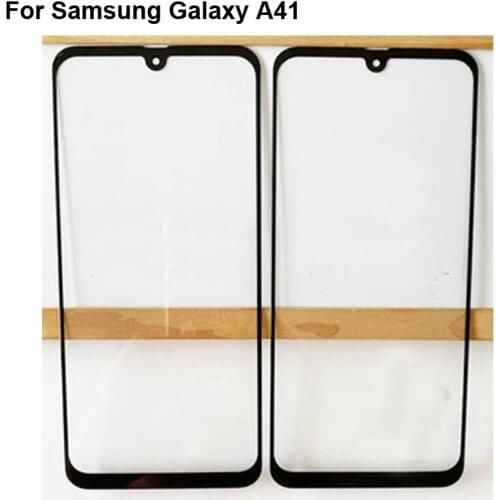 2PCS For Samsung Galaxy A41 Touch Panel Screen Digitizer Glass Sensor Touchscreen Touch Panel Without Flex For Galaxy A 41