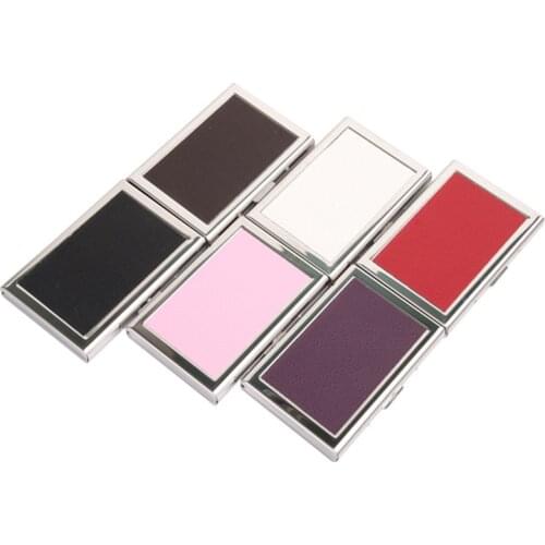 2020 new arrival High-Grade stainless steel men credit card holder women metal bank card case card box