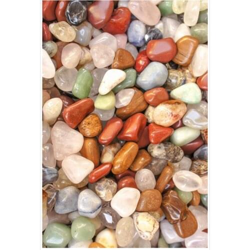 3D Floor Custom 3D Painting Floor Wallpaper PVC Adhesive Colored Cobblestone 3D Floor Painting Modern Sticker 3D Floor