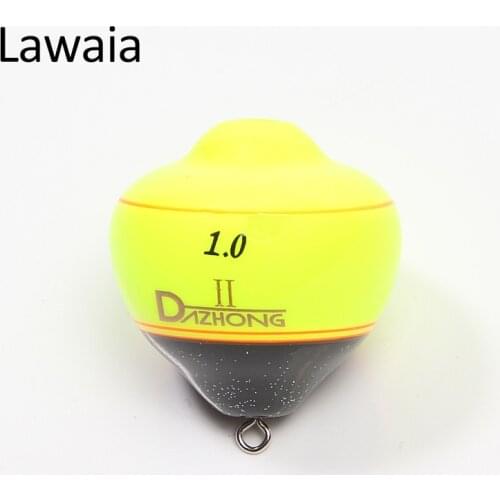 Lawaia Fish Float Tung Wood Lumber Fishing Fluorescent Yellow Float Drifting Type B-2.0 Fluorescent Fishing Float Fishing Floats