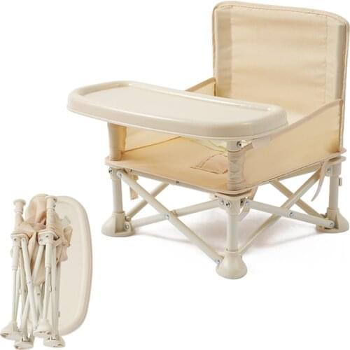 Children Folding Dining Chair Multifunctional Baby Dining Chair Baby Portable Indoor/Outdoor Dining Table Outdoor Folding Chair