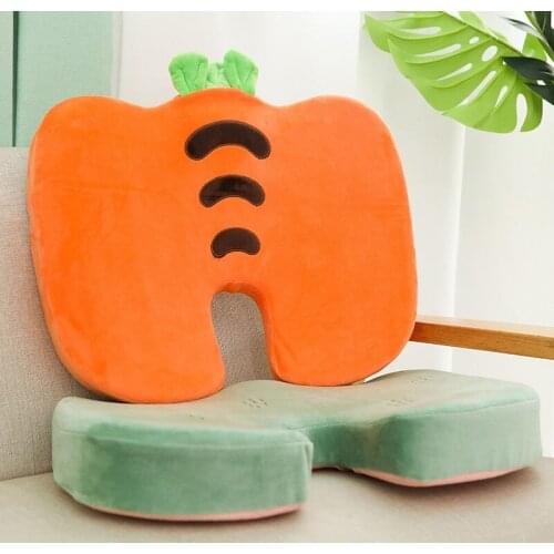 Summer Pillow Cool memory foam Comfortable Sleep Office Pilow Particles Creative Back Cushion Noontime Fruit Pillow Sofa Decor