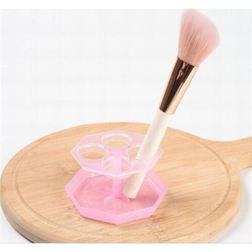 Makeup Brush Cleaning Shelf Washing Storage Box Brush Lotion Tool Cool Drying Rack Makeup Brush Drying Rack Etagere Mural