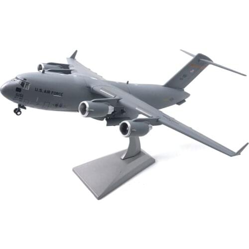 Metal 1:200 Transport Plane C-17 Globemaster III Diecast Alloy Aircraft Model Nsmodl