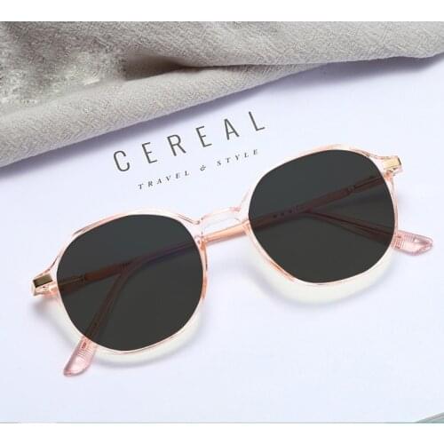 Fashion Elegant Polarized Sunglasses High Quality Durable Polygon Eyeglasses Frame Summer Daily Decoration Anti Glare Glasses