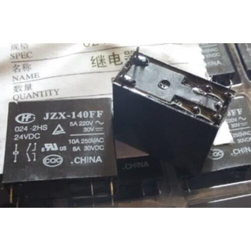 Wholesale 10pcs/lot relay JZX-140FF-024-2HS